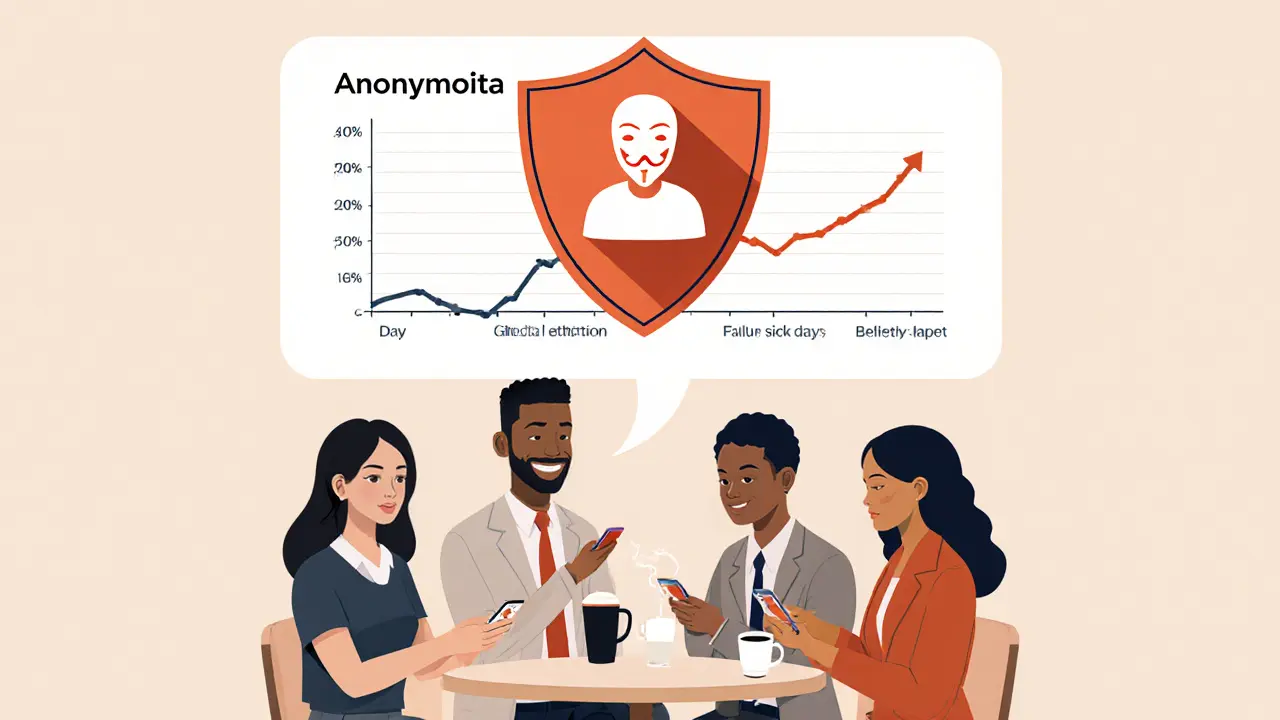 Pracovníci používají anonymní terapeutické aplikace, zatímco jejich odchody klesají a spokojenost roste.