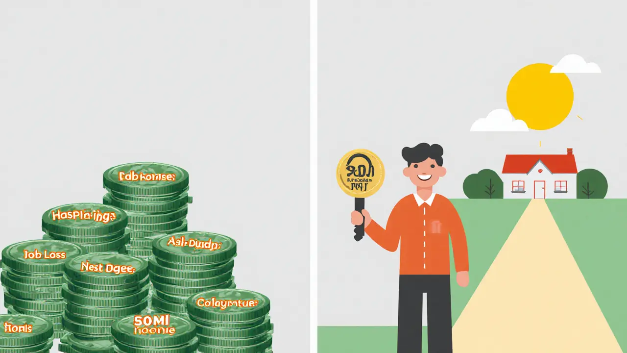 Srovnání nákladů na závislost: náklady na selhání vs. malá spoluúčast za léčbu.