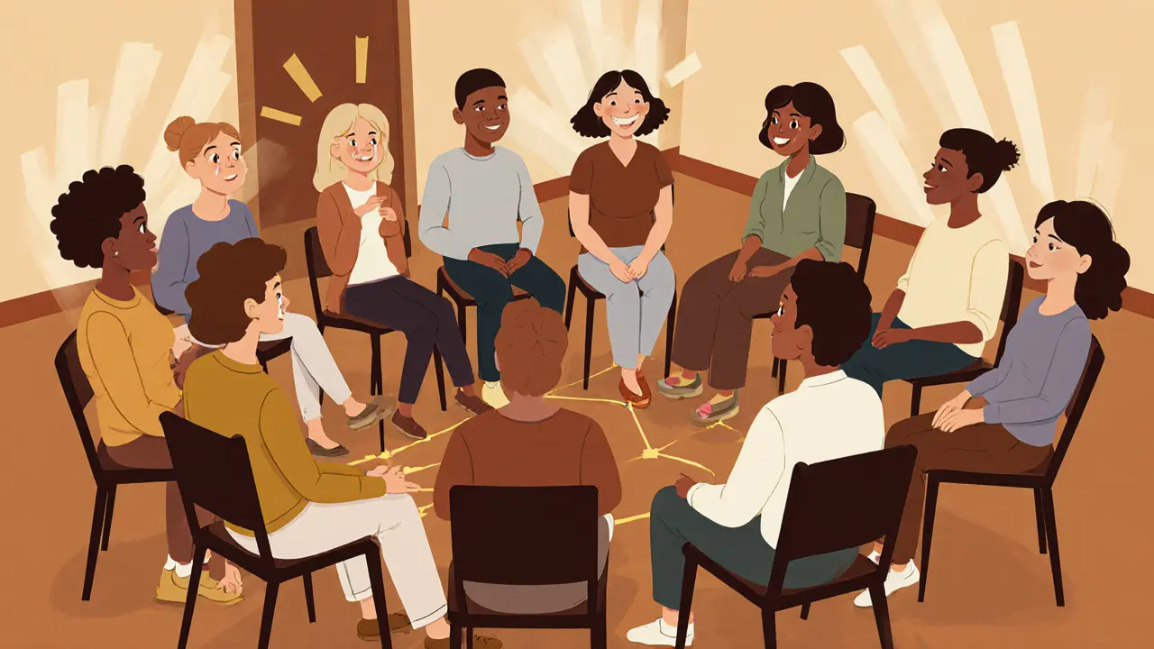 Skupinová terapie pro závislé: Jak vrstevnická podpora pomáhá překonat závislost