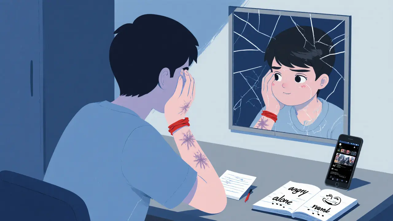 Sebepoškozování u teenagerů: Jak rozpoznat NSSI a kde najít efektivní psychoterapii