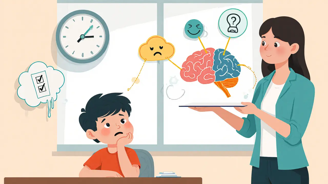 ADHD a úzkost: Jak psychoterapie pomáhá dětem i dospělým s komorbidity