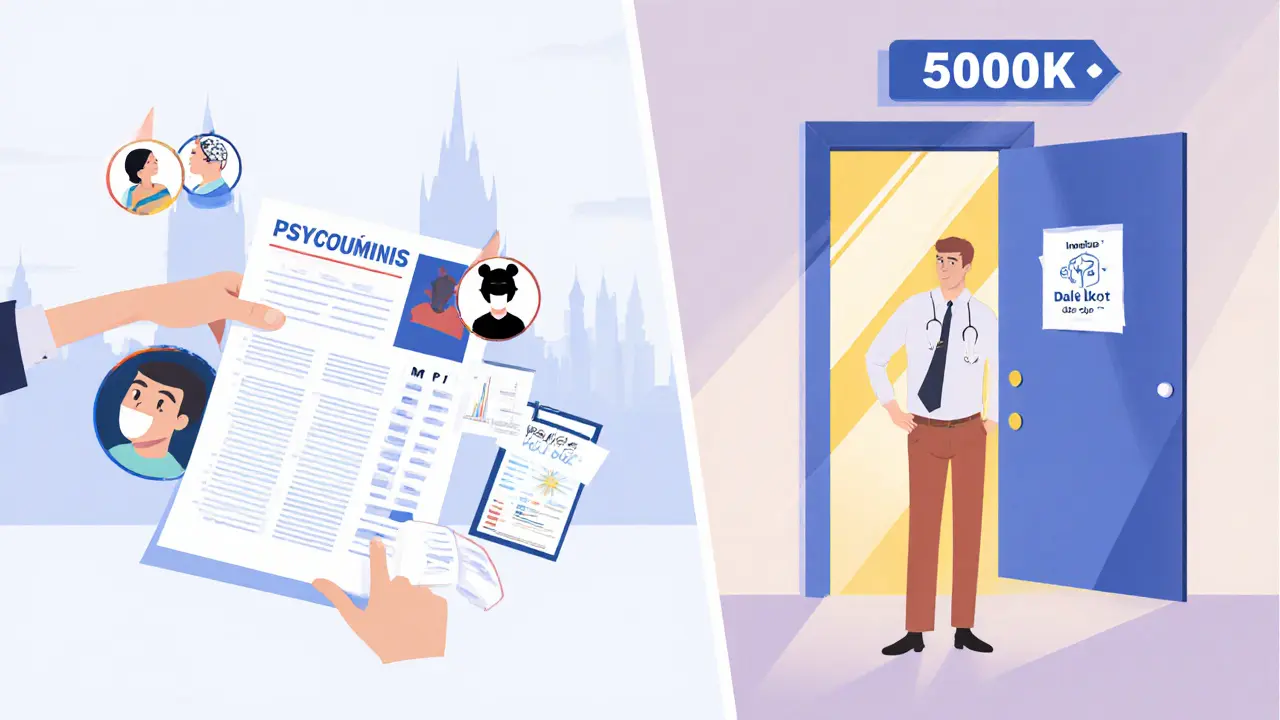 Klient dostává podrobnou psychologickou zprávu, za níž se rozvíjí nová naděje.