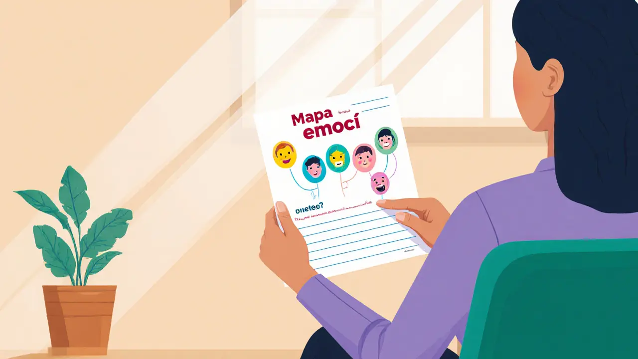 Psycho-vzdělávací materiály: Jak číst a využívat pracovní listy v terapii