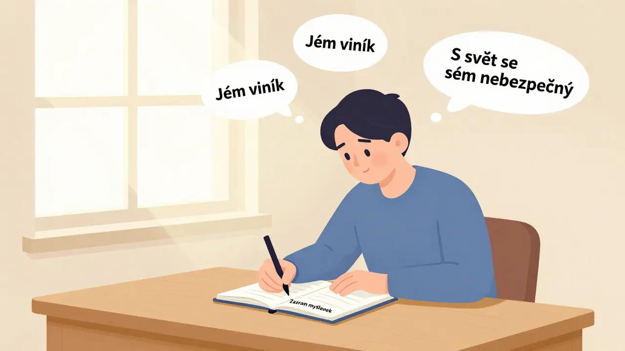 Cognitive Processing Therapy (CPT) pro trauma: Jak práce s přesvědčeními pomáhá překonat PTSD