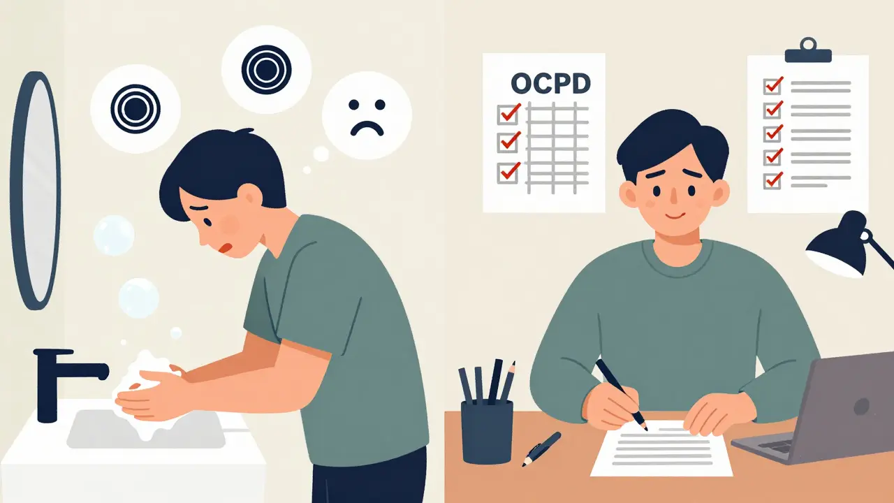Obsedantně-kompulzivní porucha osobnosti (OCPD) vs. OCD: Jak se liší terapie a proč to důležitě ví