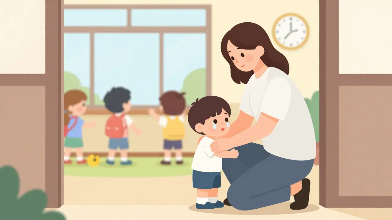 Separační úzkost u dětí: Jak pomoci dítěti přes překonat strach z odloučení