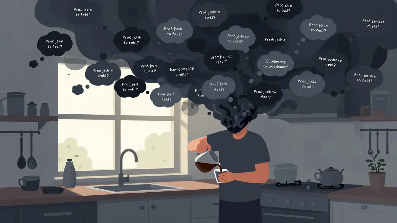 Ruminace a úzkost: Jak psychoterapie přeruší kolotoč přemítání