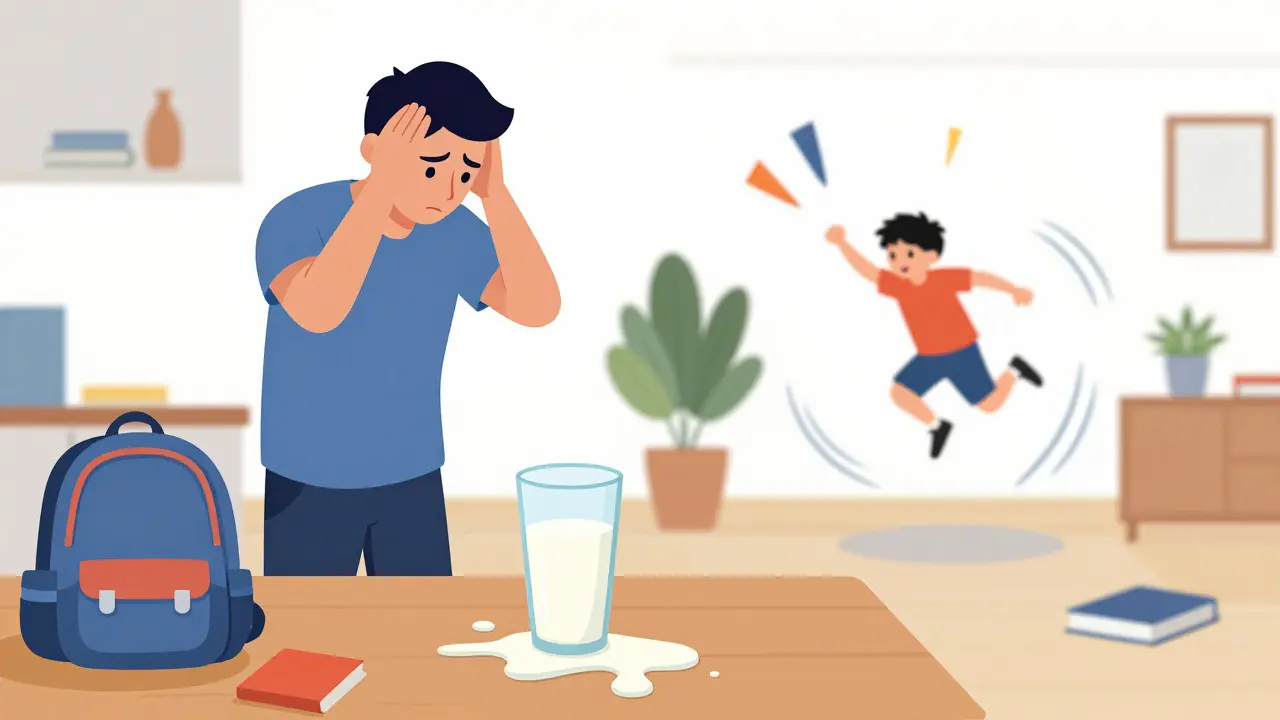 Jak zvládat stres při výchově dítěte s ADHD: Průvodce rodinnou terapií