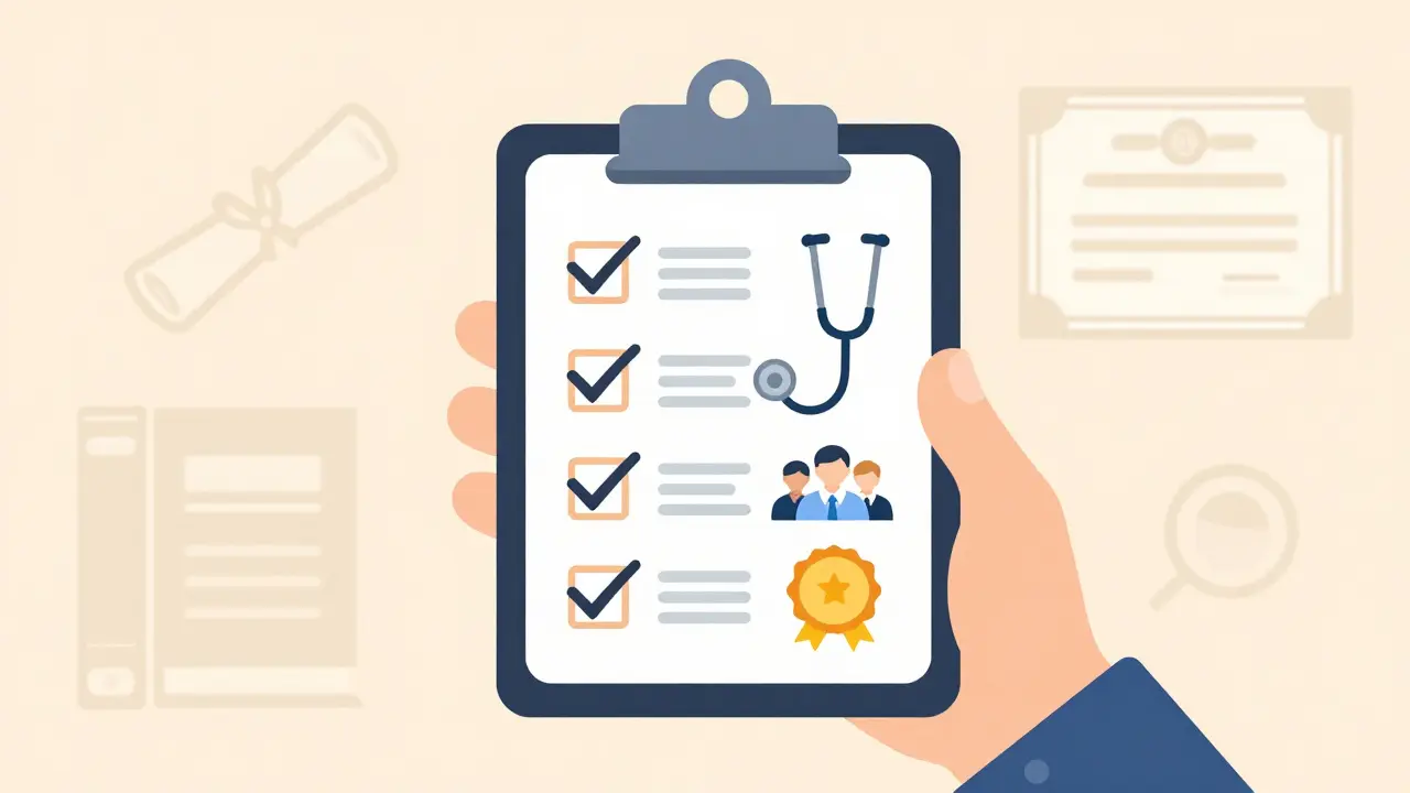 Kontrolní seznam kvalifikace terapeuta s diplomem a supervizí