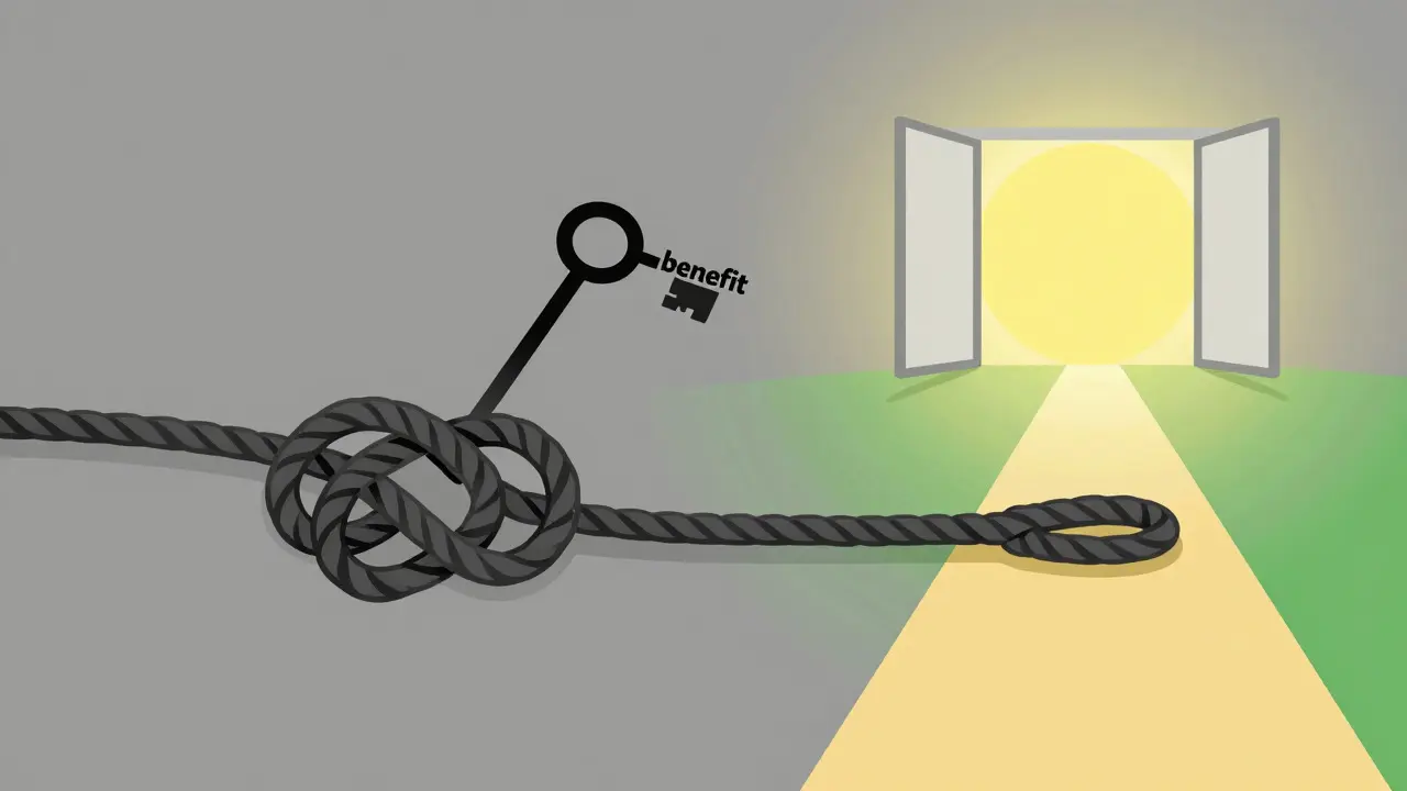 Uvolnění stresu pomocí benefitů