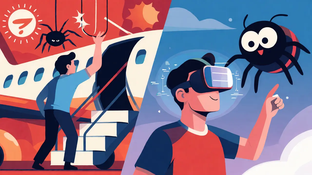Porovnání stresu z reálné expozice a klidu ve virtuální realitě