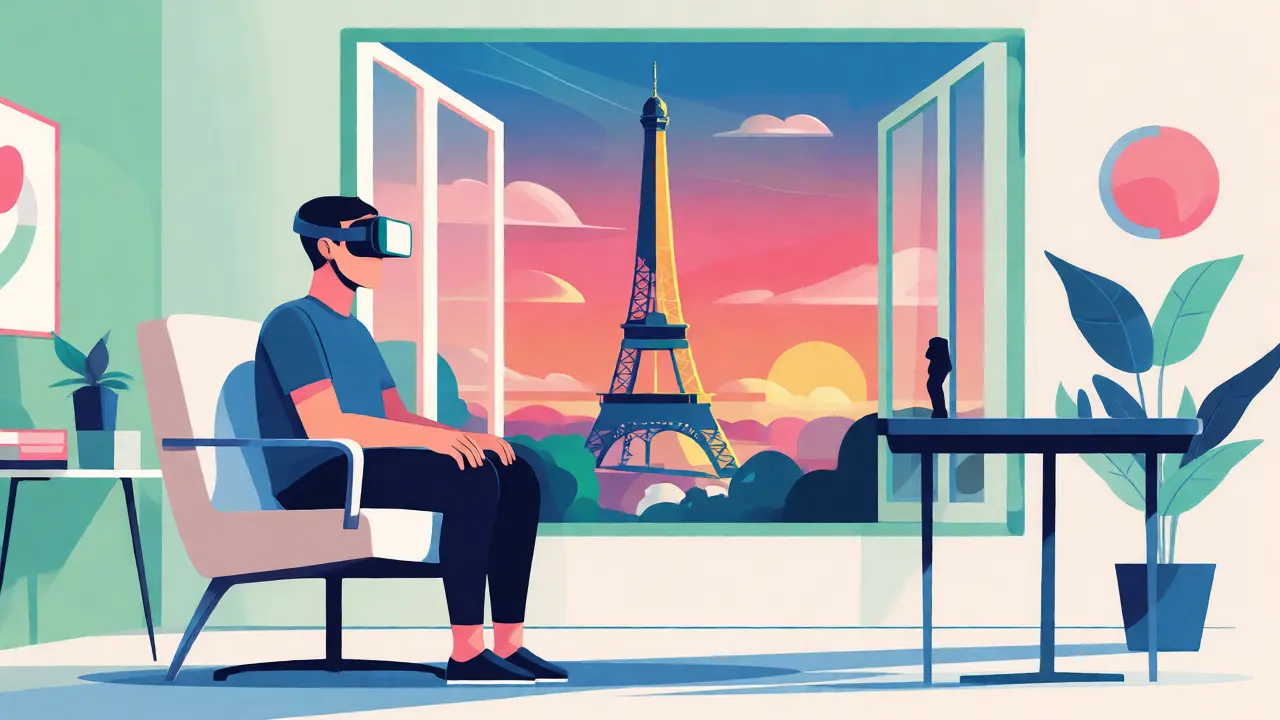 Virtuální realita v psychoterapii: Jak VR mění online léčbu