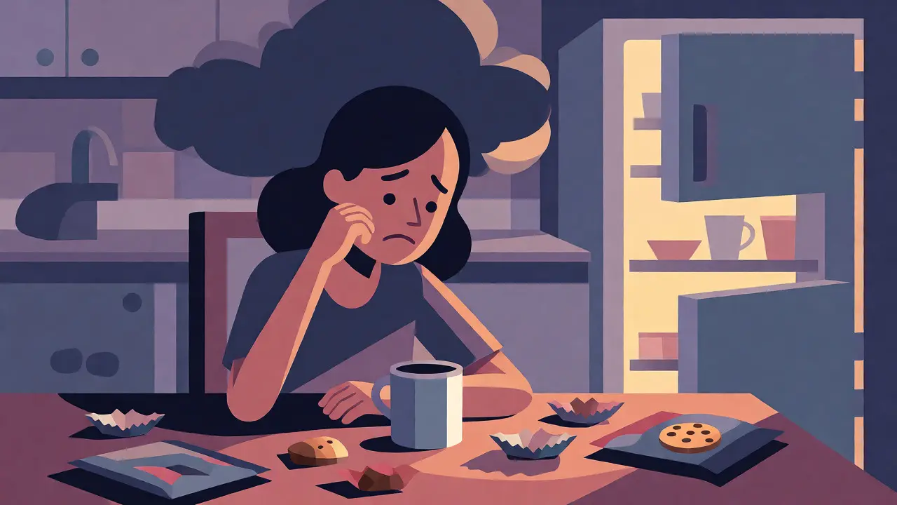 Závislost na jídle a přejídání: Jak funguje psychoterapie binge eating